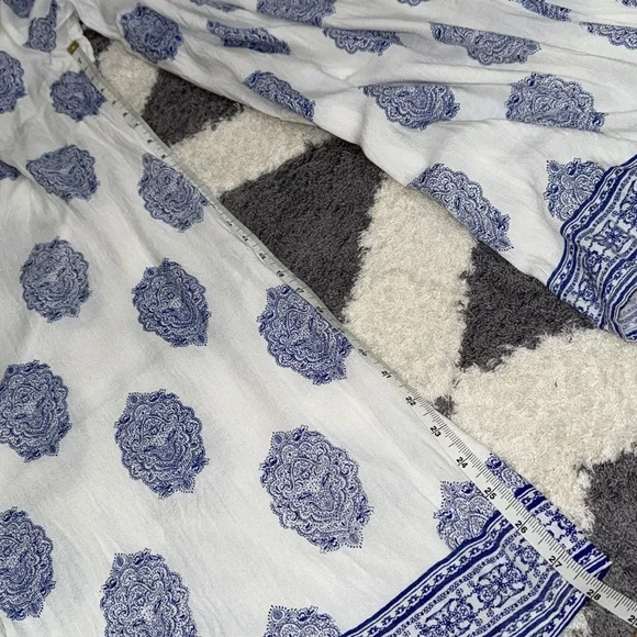 Flowy and lightweight wide leg beach cover up pants size xs - Picture 8 of 13